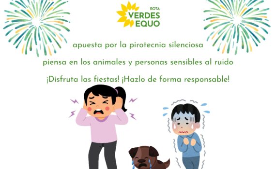 Verdes Equo propone al gobierno local la creación de una comisión para usar pirotecnia silenciosa en los fuegos artificiales Verdes Equo Andalucía
