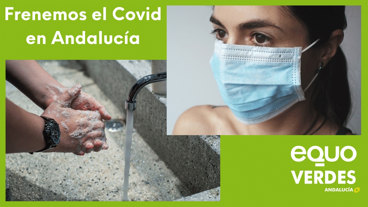 Equo Verdes apoya las medidas tomadas en Andalucía pero exige un mayor esfuerzo al gobierno andaluz medidas frente al covid en Andalucía
