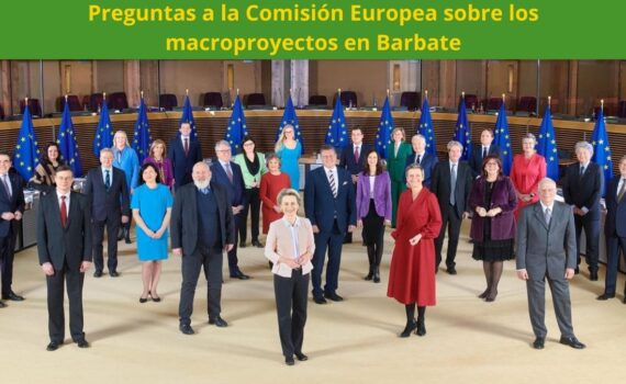 Llegan al Parlamento Europeo las amenazas ambientales en Barbate imagen miembros Comisión Europa a quienes Verdes Equo lanza una pregunta