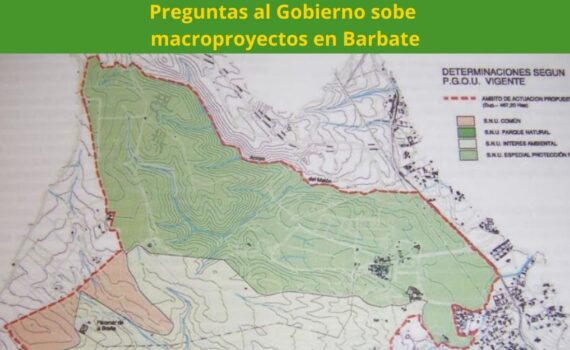 Preguntas al Gobierno de España por el urbanismo en Barbate imagen Preguntas al Gobierno sobe macroproyectos urbanísticos en Barbate