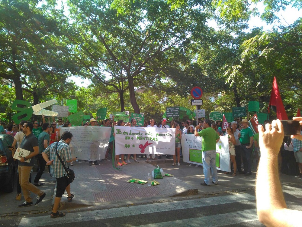EQUO Verdes-INICIATIVA Andalucía cierra la campaña en Málaga apelando voto en conciencia Verdes Equo Andalucía