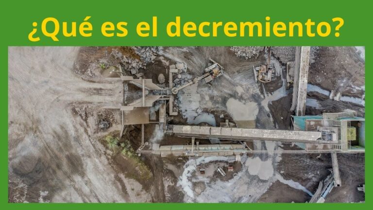 Imagen qué es el decrecimiento con foto de minería extractiva