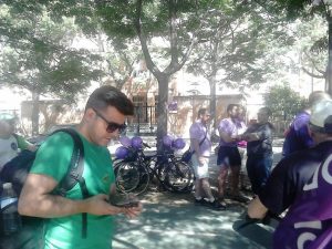 Diario de campaña (#Día10): Campaña a pedales Diario de campaña (#Día10): Campaña a pedales Verdes Equo Andalucía