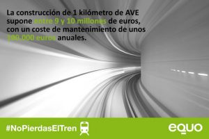 EQUO pide cambios en la política ferroviaria tras el informe del Tribunal de Cuentas sobre los sobrecostes del AVE EQUO pide cambios en la política ferroviaria tras el informe del Tribunal de Cuentas sobre los sobrecostes del AVE Verdes Equo Andalucía